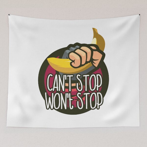 Item preview, Can't Stop, Won't Stop - GME ART designed and sold by GraphicApes.