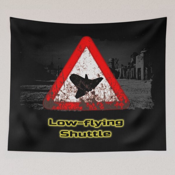 Item preview, Sci-Fi Signs - Low-flying Shuttle designed and sold by Treadstone02.