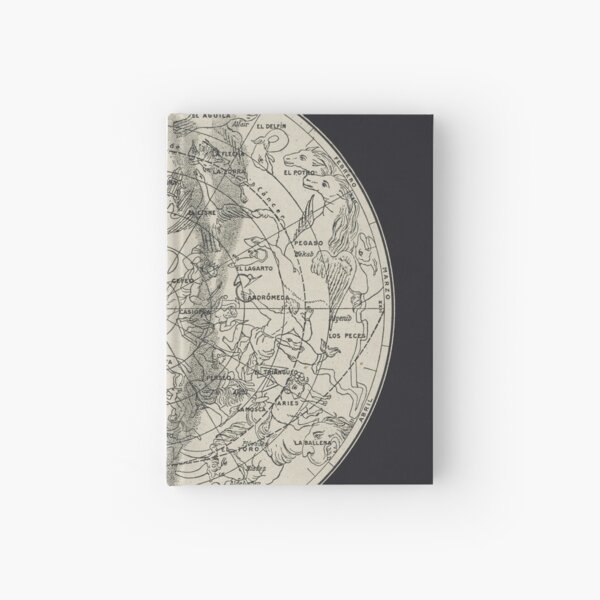 Item preview, Constellations of the Austral Hemisphere, figures, text in Spanish and English designed and sold by LeAllureVintage.