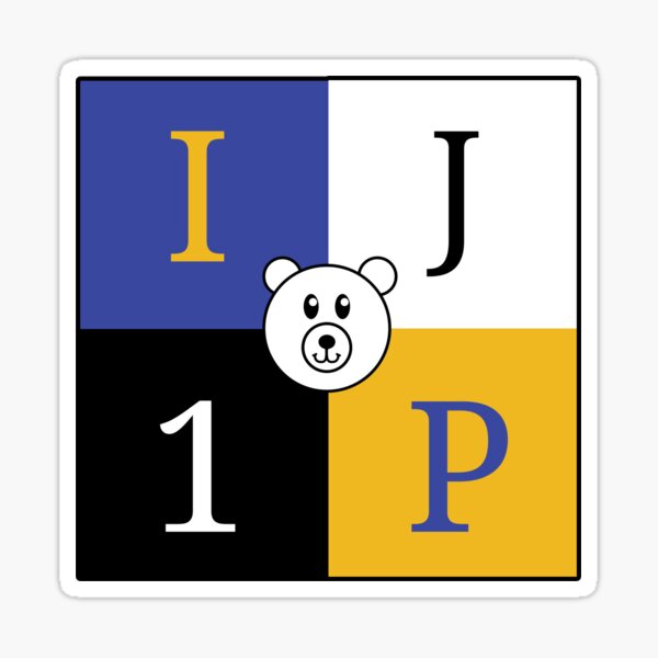 I'm Just 1 Person and a Teddy Bear Sticker