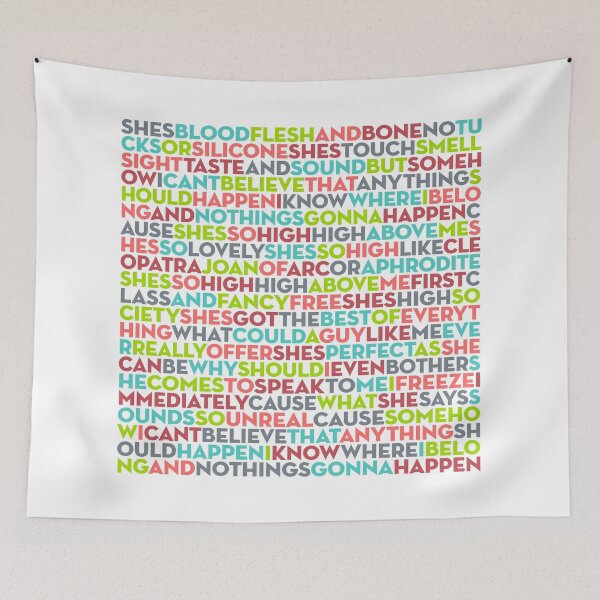Item preview, She's So High - Tal Bachman (lyrics) v.4 designed and sold by x1brett.