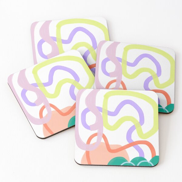 Item preview, Happy Abstract 4 designed and sold by AdoraHorton.