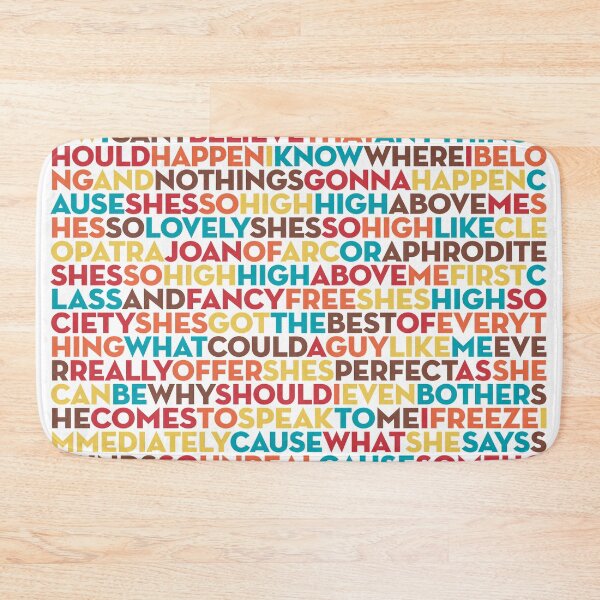Item preview, She's So High - Tal Bachman (lyrics) v.5 designed and sold by x1brett.