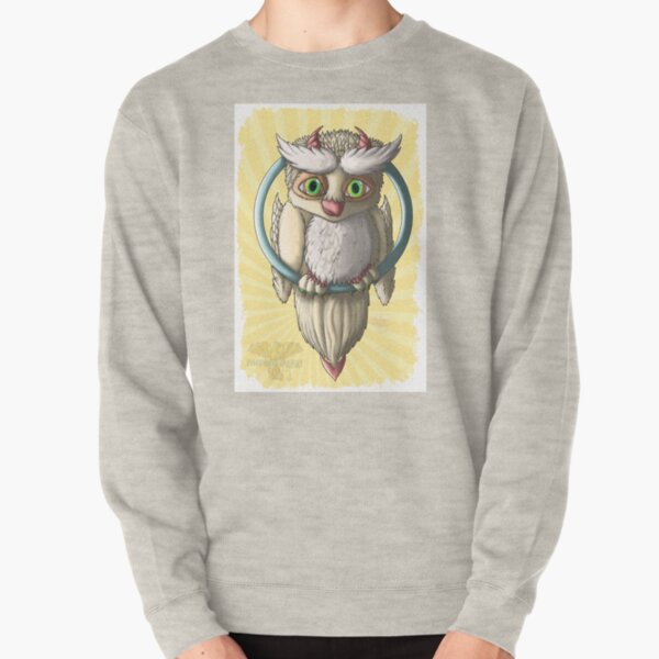 Owlgons: Summer Season (Summer Background) Pullover Sweatshirt