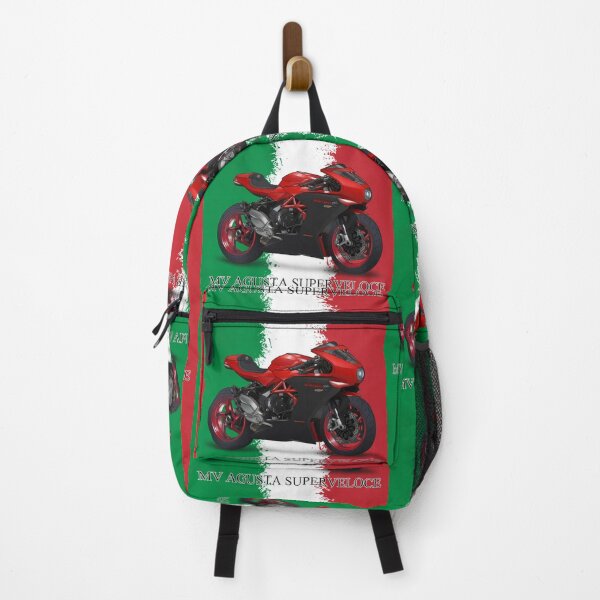 Item preview, Hand-drawn colorful motorcycle MV Agusta  designed and sold by AlweeCeed.