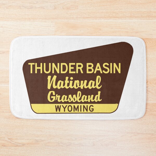 Item preview, Thunder Basin National Grassland Wyoming Sign designed and sold by DESTINATIONS DECAL.