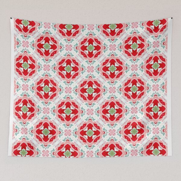 Item preview, red quatrofoil designed and sold by ritusdesigns.