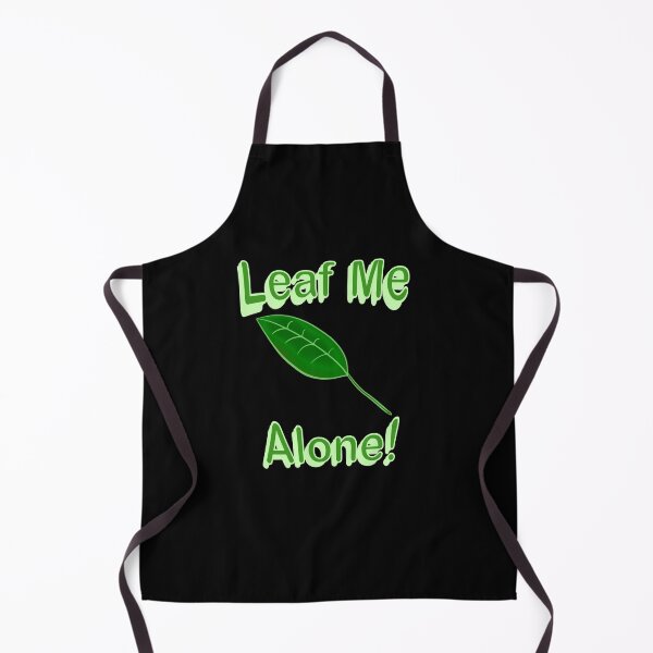 Item preview, Leaf Me Alone - Black designed and sold by BusyMonkeys.