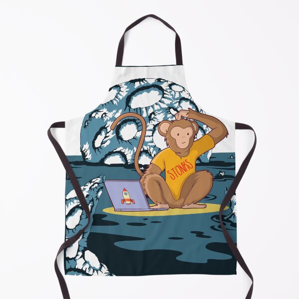Item preview, MONOS EN LA LUNA - GME art. designed and sold by GraphicApes.