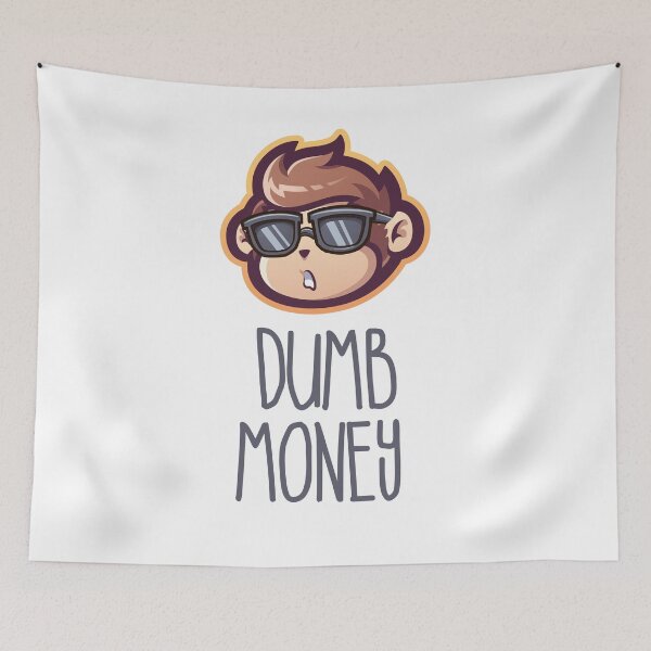 Item preview, DUMB MONEY - GME ART designed and sold by GraphicApes.