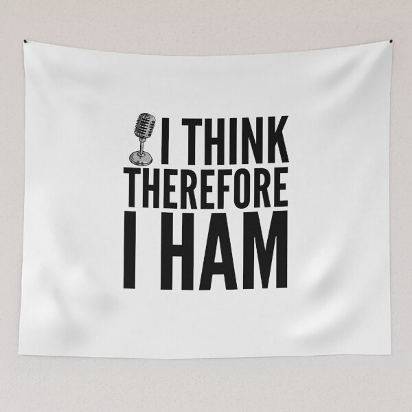 Item preview, Ham Radio - I Think Therefore I Ham designed and sold by HalpinDesign.