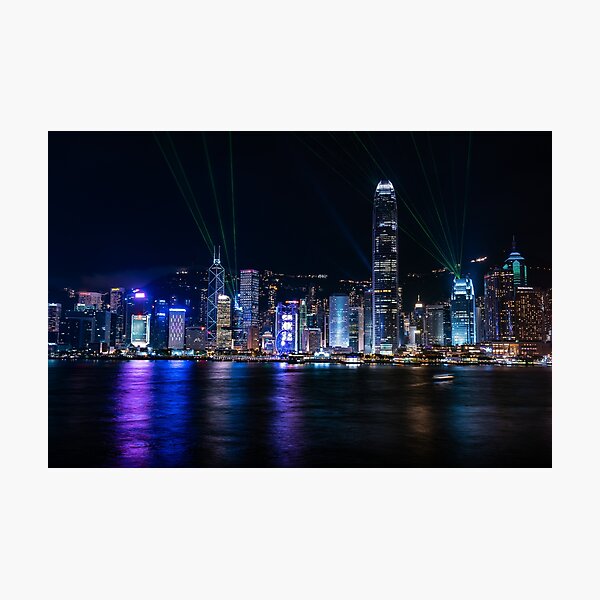 Item preview, Victoria Harbour Light Show designed and sold by TinyOwlsFoto.