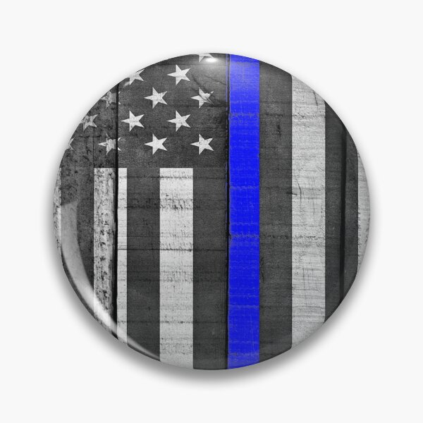 Item preview, Thin Blue Line - American Flag Black and White Vertical designed and sold by Matt Ballinger.