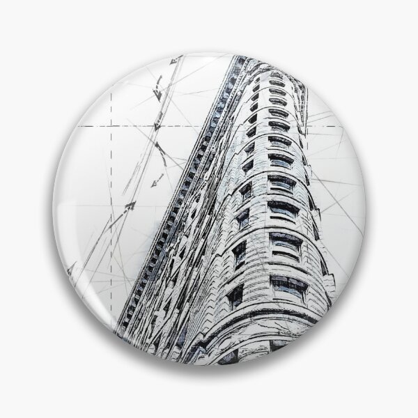 Item preview, Flatiron sketch designed and sold by Marevir.