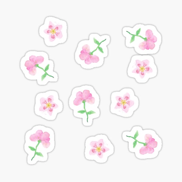 Item preview, Flower Seamless Pattern Pink Black Background. designed and sold by Sabrinaski.