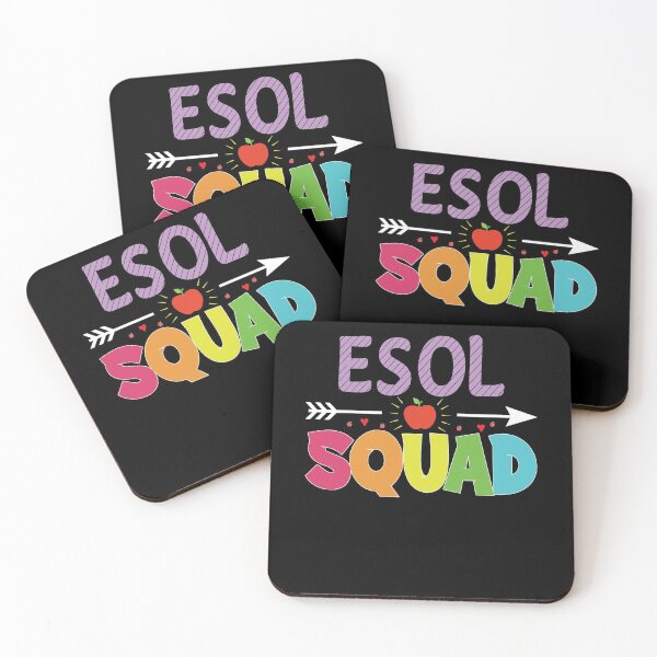 Item preview, Back To School Teacher Students Gift - ESOL Squad designed and sold by abcxyzsma.