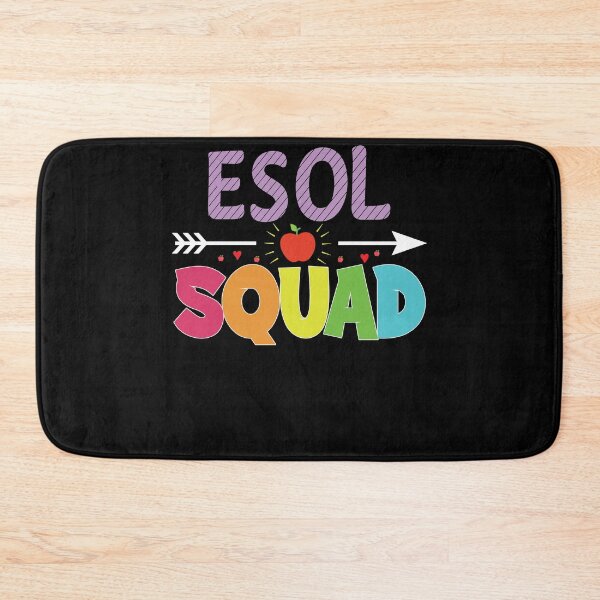 Item preview, Back To School Teacher Students Gift - ESOL Squad designed and sold by abcxyzsma.