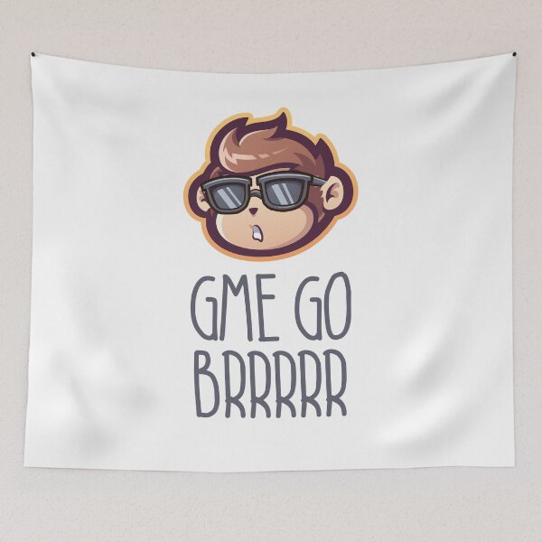 Item preview, GME GO BRRRR - GME ART designed and sold by GraphicApes.