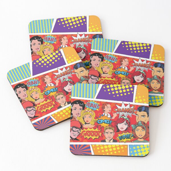 Item preview, Colorful Comic World designed and sold by being trendy.