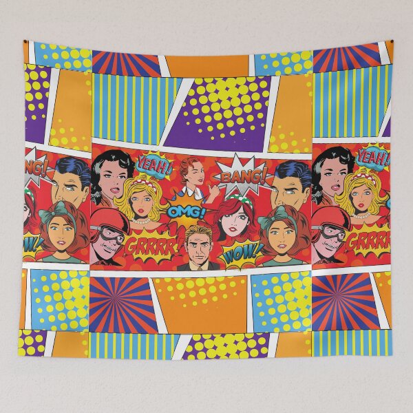 Item preview, Colorful Comic World designed and sold by being trendy.