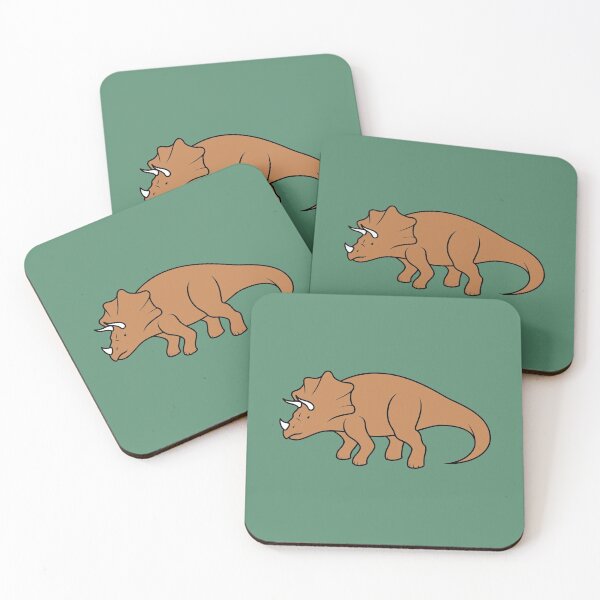 Item preview, Dinosaurio triceratops designed and sold by DrivenToSketch.