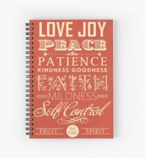Fruit of the Spirit (Galatians 5:22) Spiral Notebook