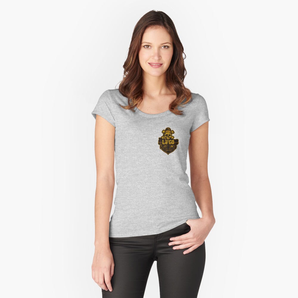 Item preview, Fitted Scoop T-Shirt designed and sold by LagoLiverpool.