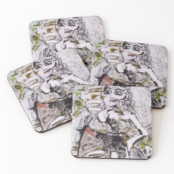 Item preview, Wise woman, witch,skinny woman,face designed and sold by NessArtByEwa.