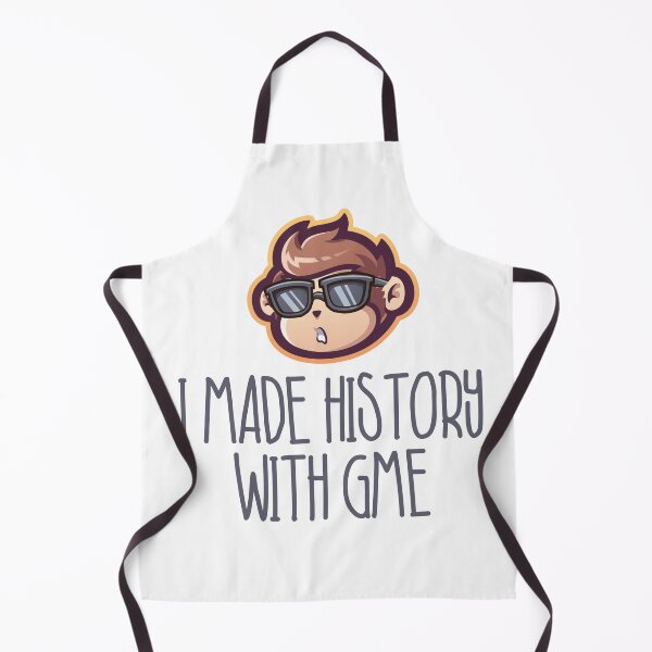 Item preview, I MADE HISTORY WITH GME - GME ART designed and sold by GraphicApes.