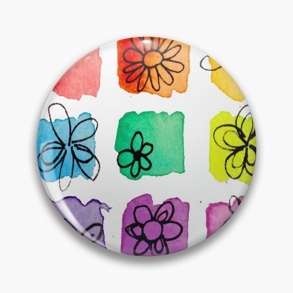 Artikelvorschau, Blumenfarbmuster entworfen und verkauft von dodidoodles.