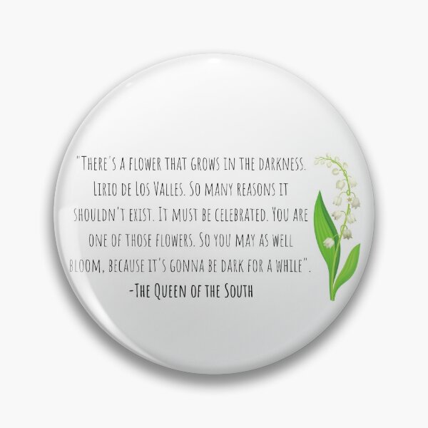 Item preview, Queen Of The South Quote | Lirio de los Valles designed and sold by KarolinaPaz.