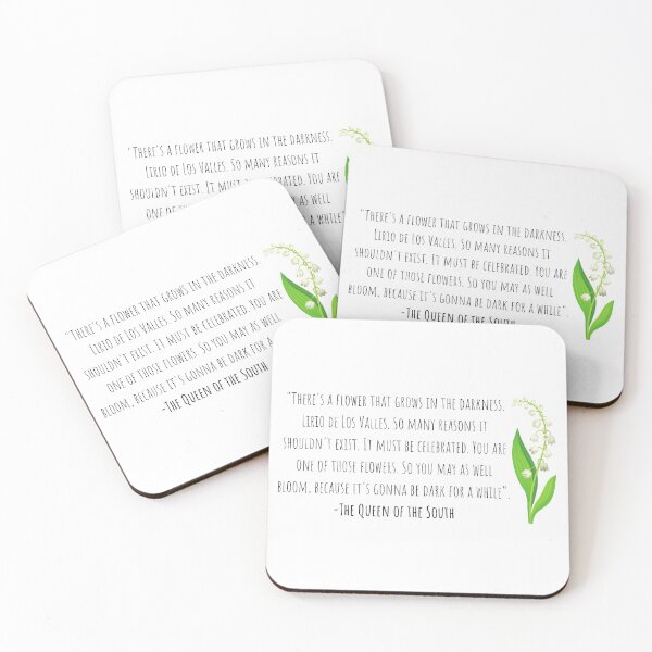 Item preview, Queen Of The South Quote | Lirio de los Valles designed and sold by KarolinaPaz.
