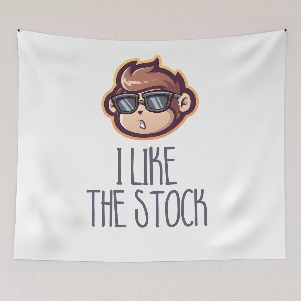 Item preview, I LIKE THE STOCK - GME ART designed and sold by GraphicApes.