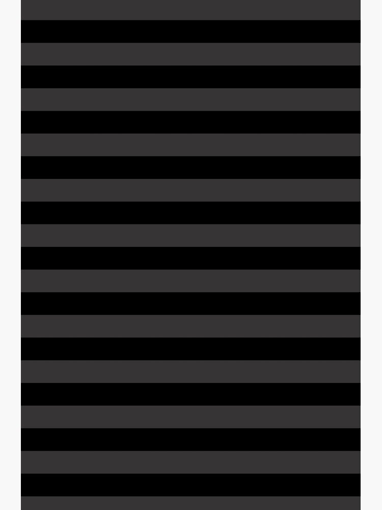 Black Grey and Black Stripes  Horizontal Medium Stripes