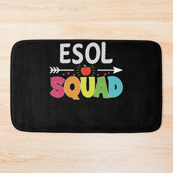 Item preview, Back To School Teacher Students Gift - ESOL Squad designed and sold by abcxyzsma.