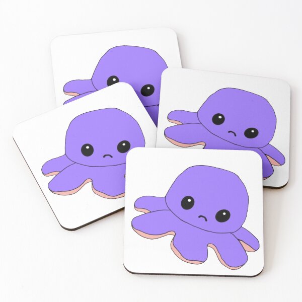 Item preview, Cute Happy / Mad Octopus designed and sold by dudilyra.