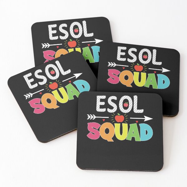 Item preview, Back To School Teacher Students Gift - ESOL Squad designed and sold by abcxyzsma.