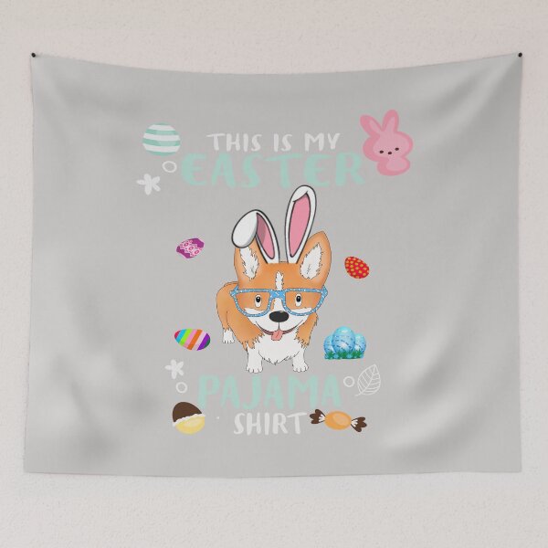 Item preview, This Is My Easter Pajama Corgi Bunny Cute Easter Dog  designed and sold by GINIART.