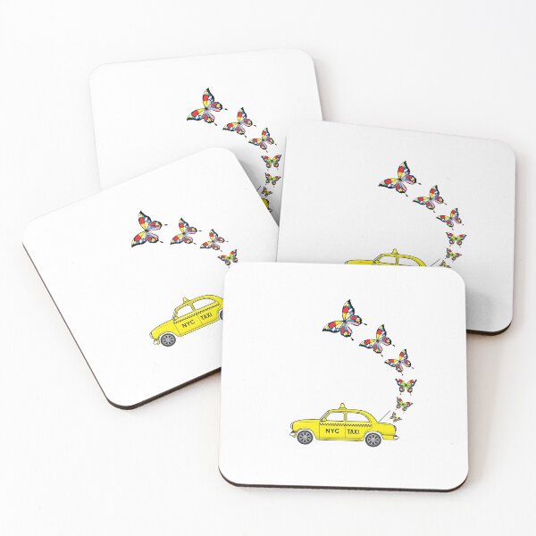 Item preview, NYC Taxi Butterflies designed and sold by germsarty.