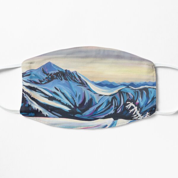 White Queen Summit Flat Mask