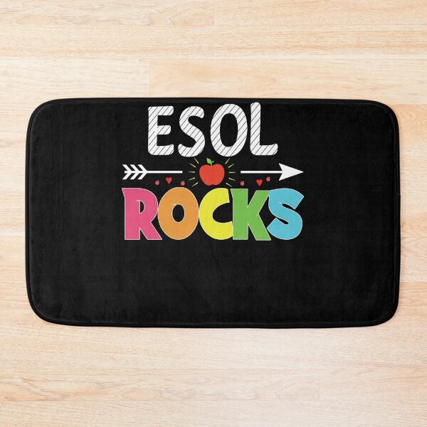 Item preview, Back To School Teacher Students Gift - ESOL Rocks designed and sold by abcxyzsma.