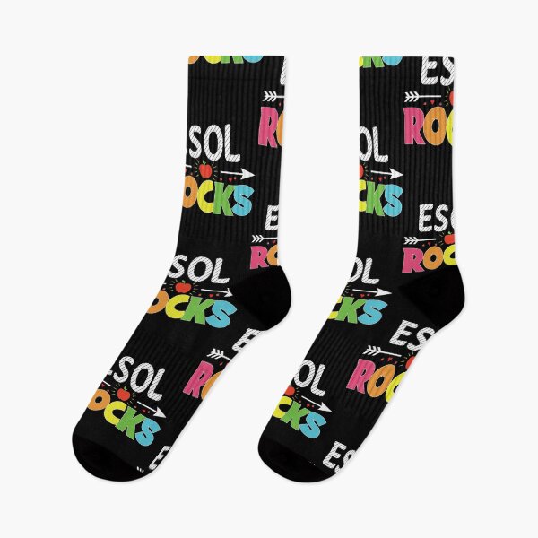 Item preview, Back To School Teacher Students Gift - ESOL Rocks designed and sold by abcxyzsma.