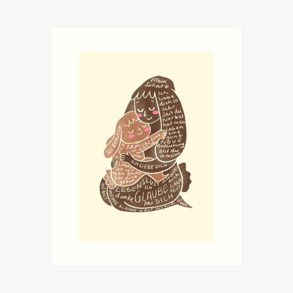 Item preview, German version of Mama and Baby Coffee - celebrating motherhood designed and sold by romicajones.