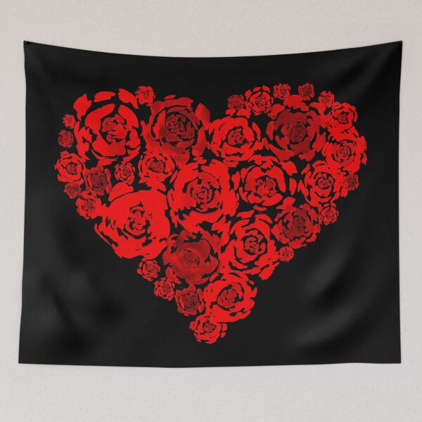 Item preview, Red Roses Heart designed and sold by Sebastian Grafmann.