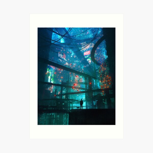 Melancholia, by Dangiuz Art Print