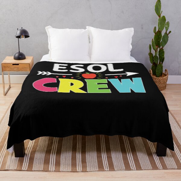 Item preview, Back To School Teacher Students Gift - ESOL Crew designed and sold by abcxyzsma.
