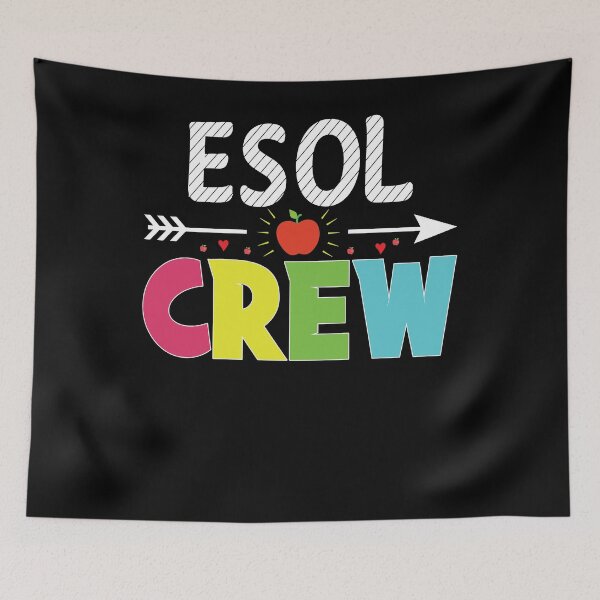 Item preview, Back To School Teacher Students Gift - ESOL Crew designed and sold by abcxyzsma.