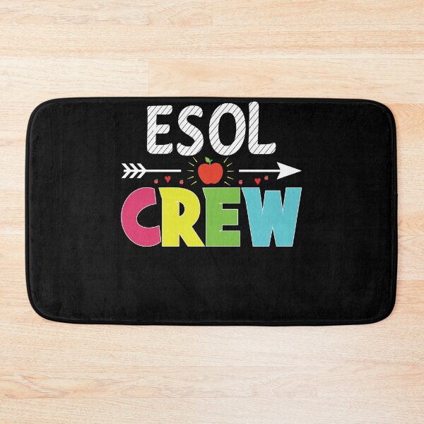 Item preview, Back To School Teacher Students Gift - ESOL Crew designed and sold by abcxyzsma.