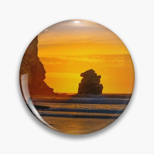 Item preview, Sunset at Morro Rock Beach designed and sold by Fernando Margolles.