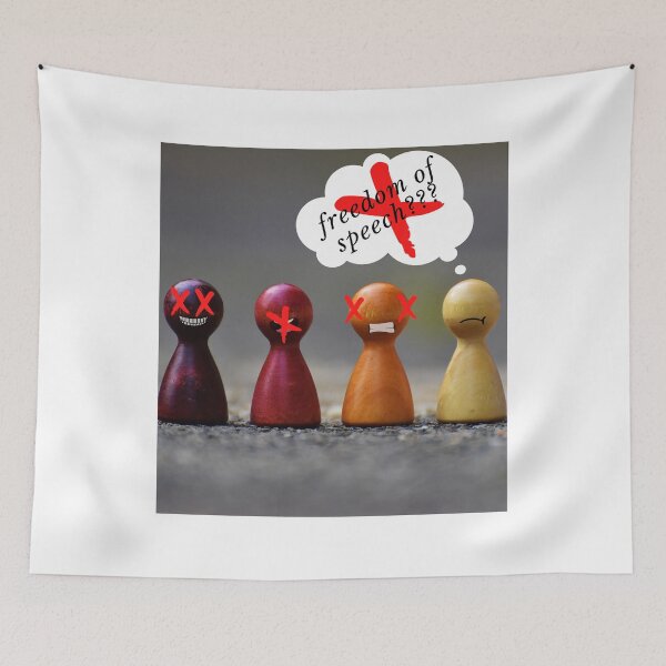 Item preview, Freedom of speech designed and sold by BespokeHut.